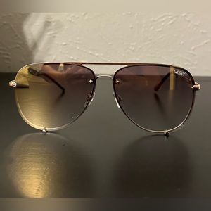 Quay High Key Rimless Sunglasses